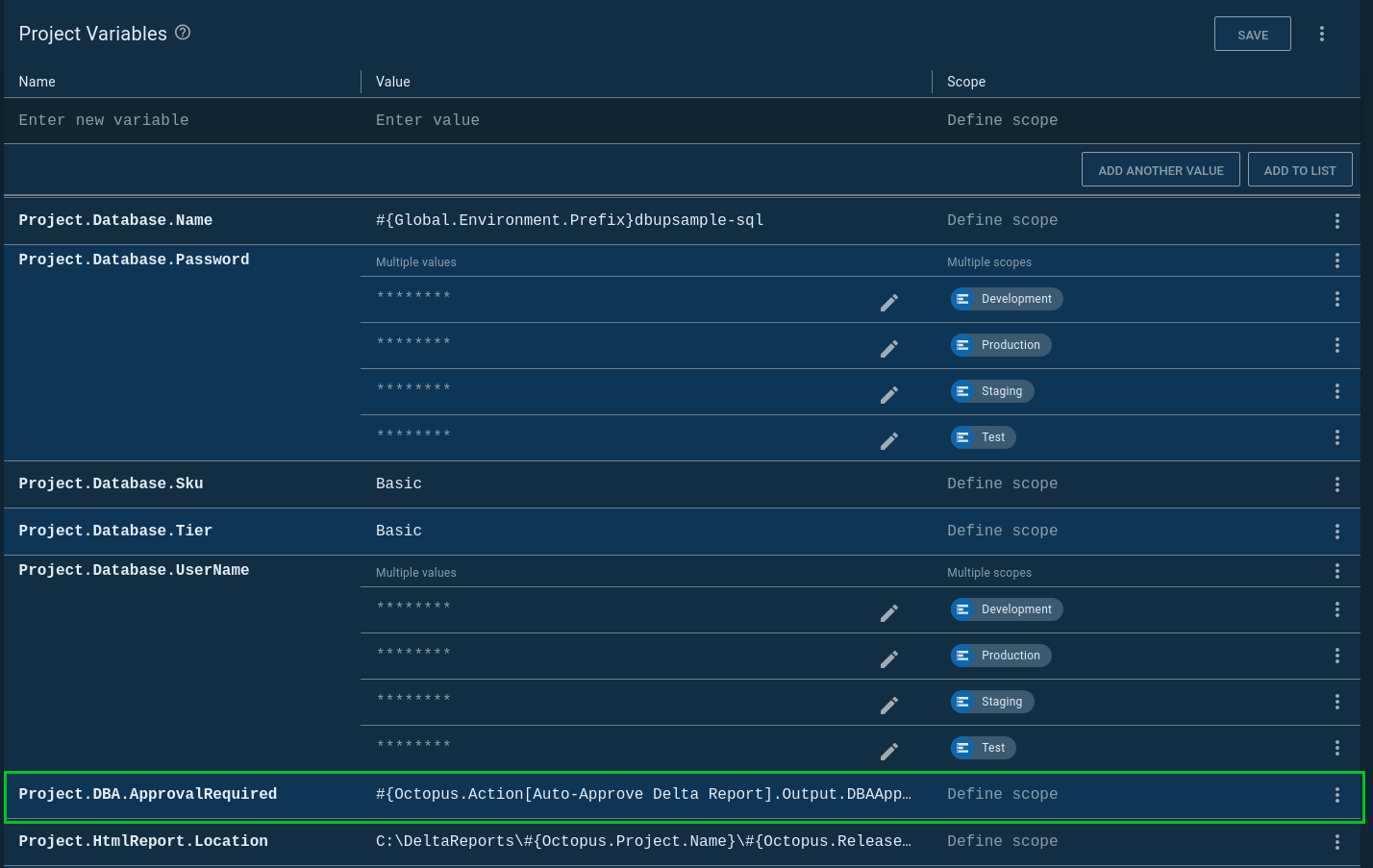 Image showing the auto approve output variable