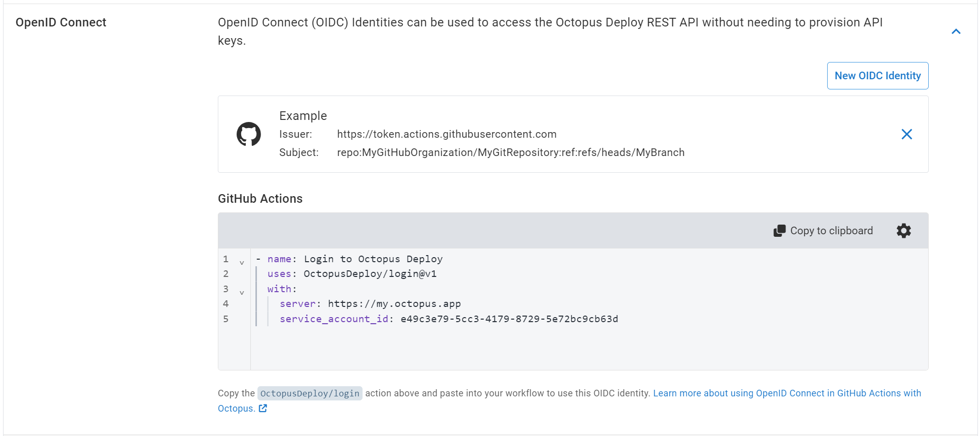 'OctopusDeploy/login' snippet