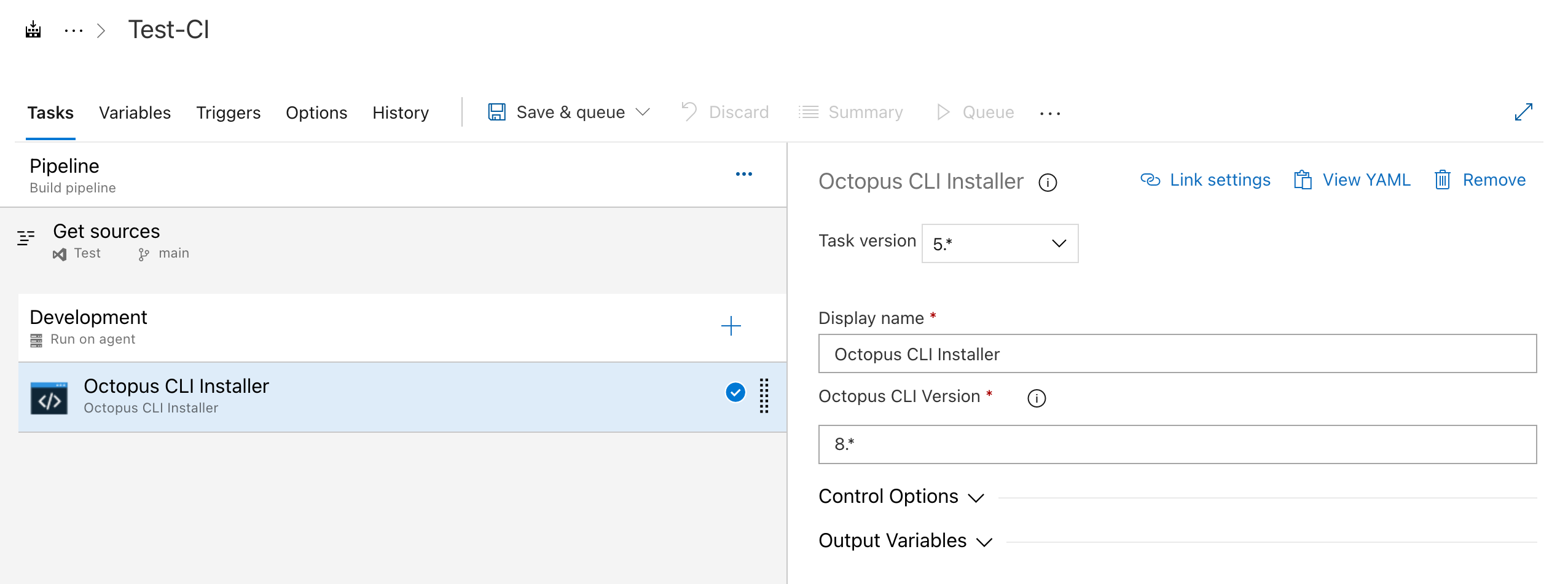 Octopus CLI Installer v5 in Azure Pipelines