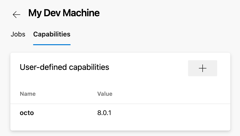 Self-Hosted Agent User Capability