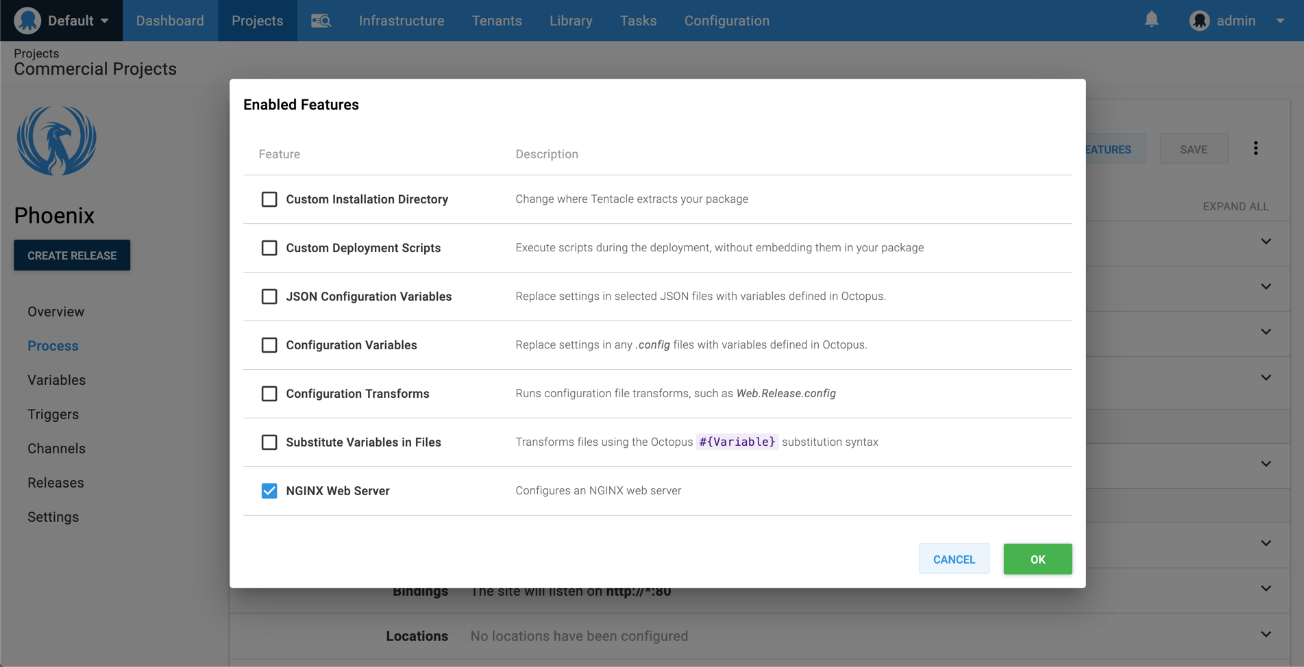 NGINX Web Server screenshot