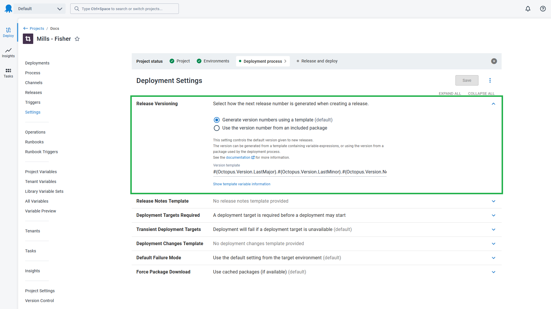 Release Versioning