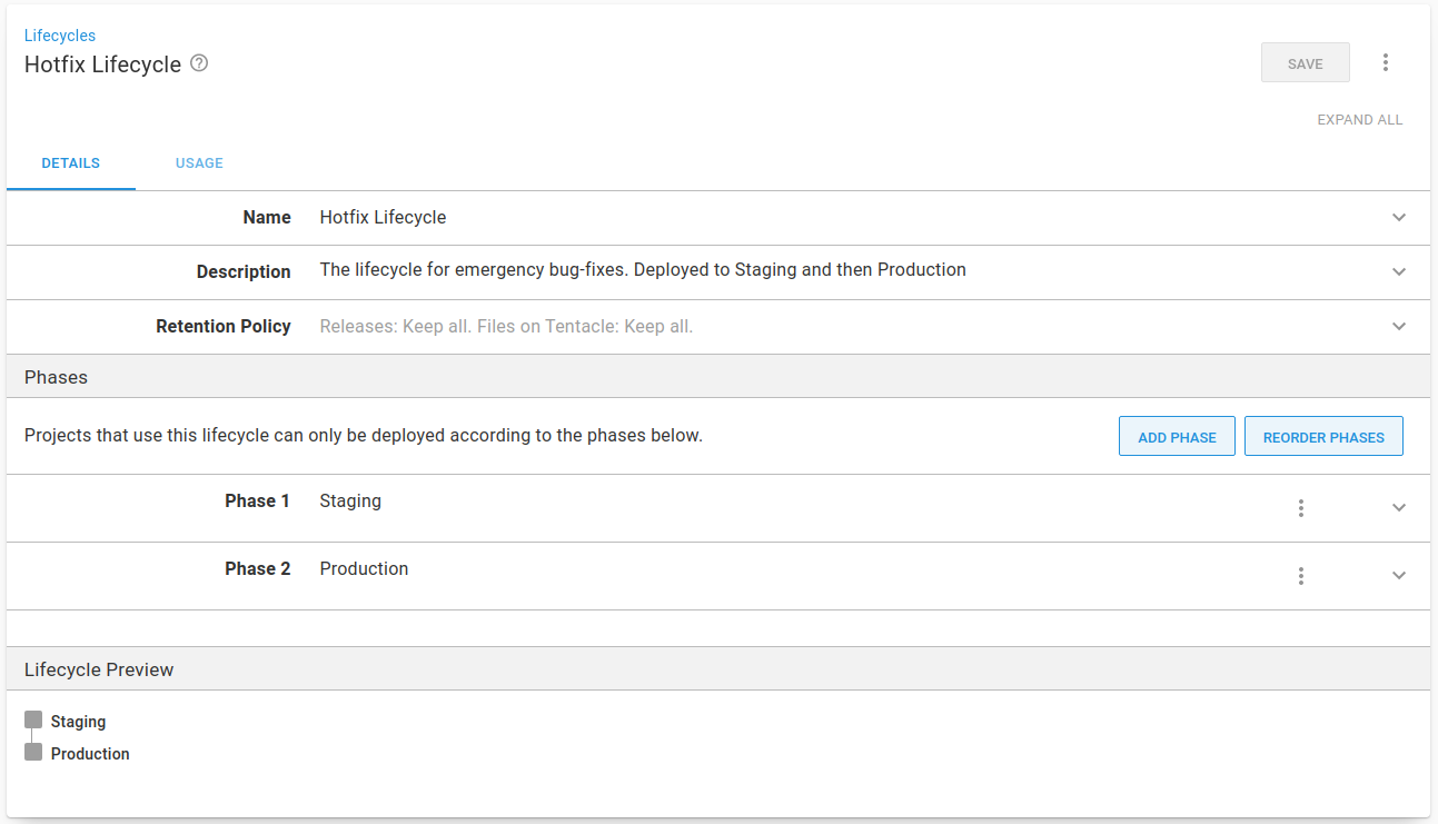 Hotfix lifecycle