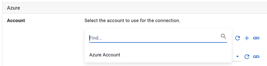 Azure Account variable