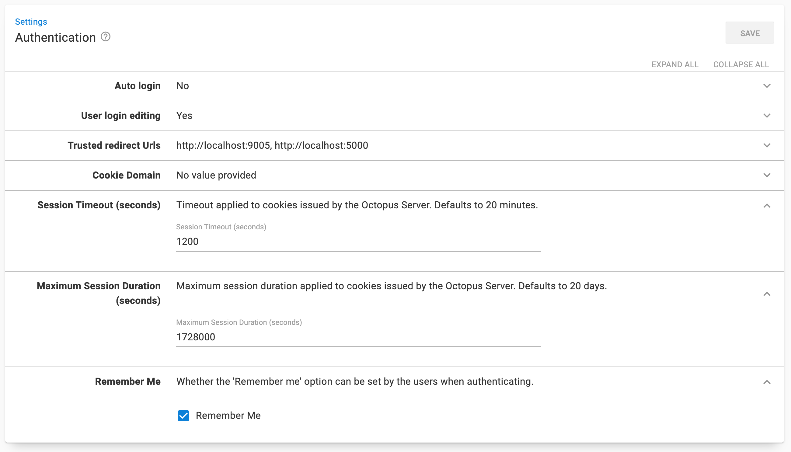 Configurable Timeout Image